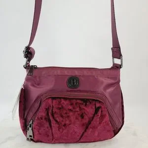Bzees Bags Bzees Crossbody Bag In Burgundy Used Once Poshmark